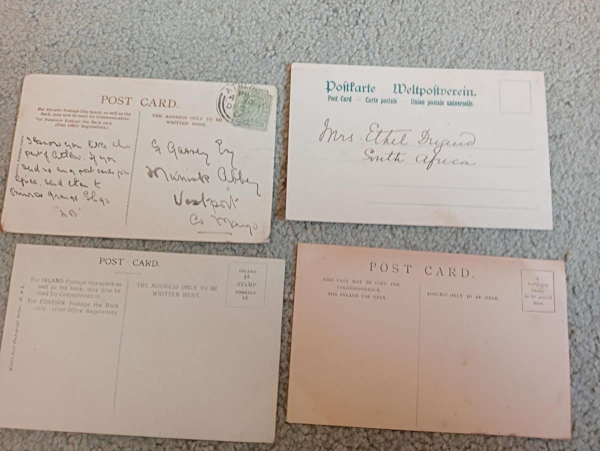 12 EARLY 1900`s  POSTCARDS-Buildings, Ships,Nature and more