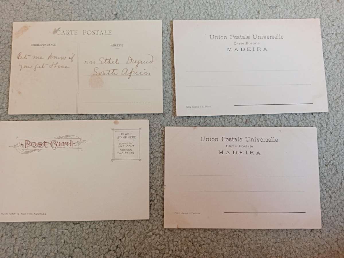 12 EARLY 1900`s  POSTCARDS-Buildings, Ships,Nature and more