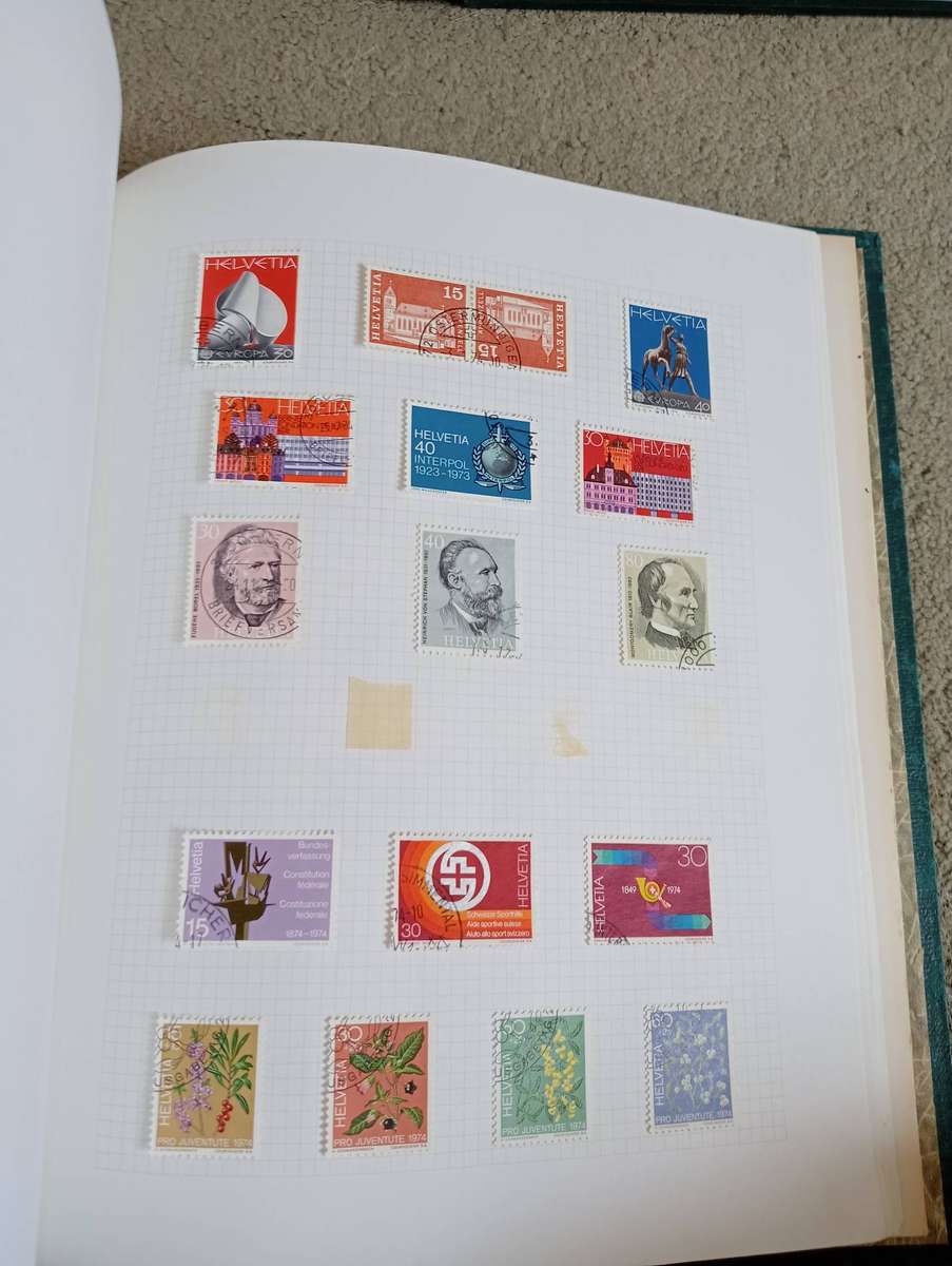 SWITZERLAND LOVELY- collection vfu, many complete sets on many pages