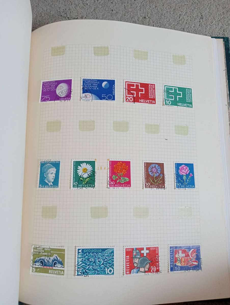 SWITZERLAND LOVELY- collection vfu, many complete sets on many pages