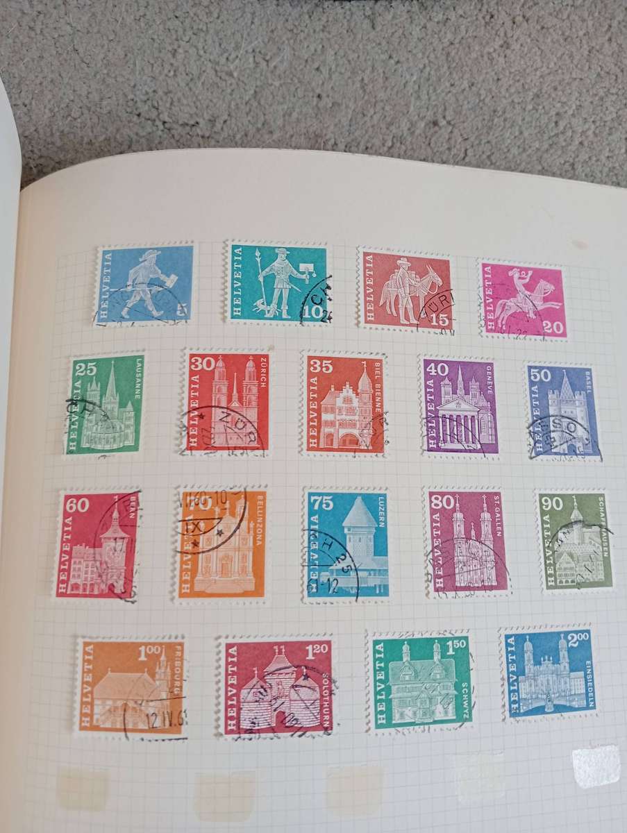 SWITZERLAND LOVELY- collection vfu, many complete sets on many pages