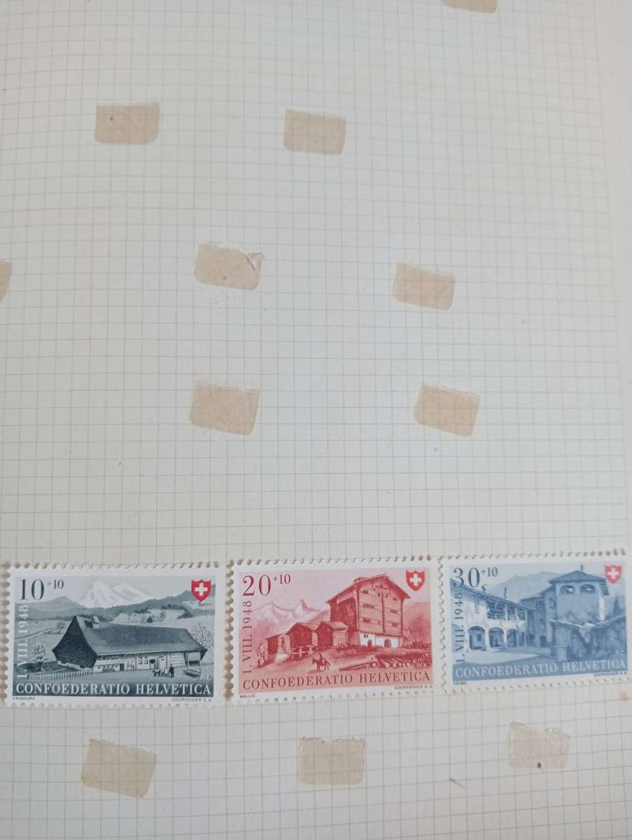 SWITZERLAND LOVELY- collection vfu, many complete sets on many pages