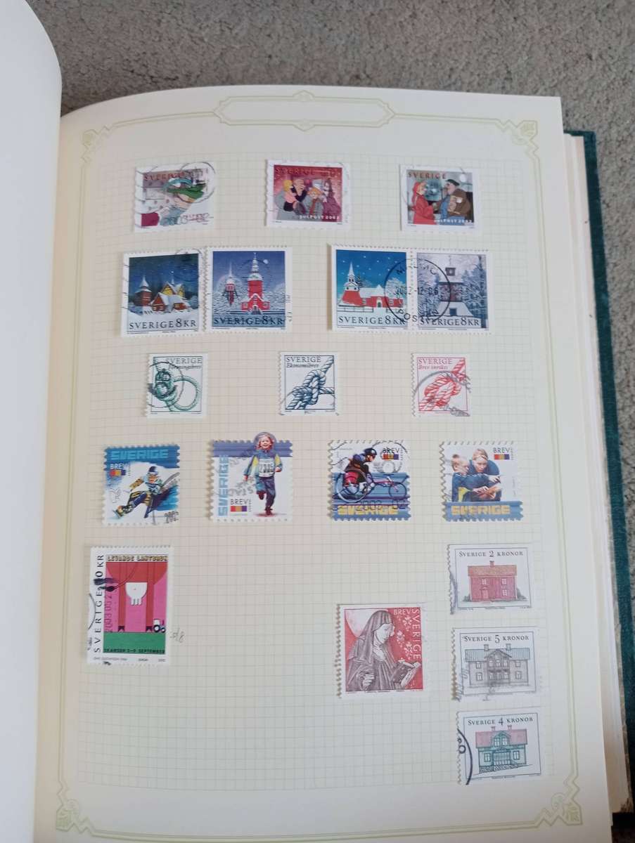 SWEDEN-scarce modern collection vfu