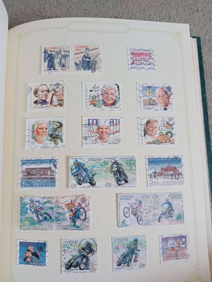 SWEDEN-scarce modern collection vfu