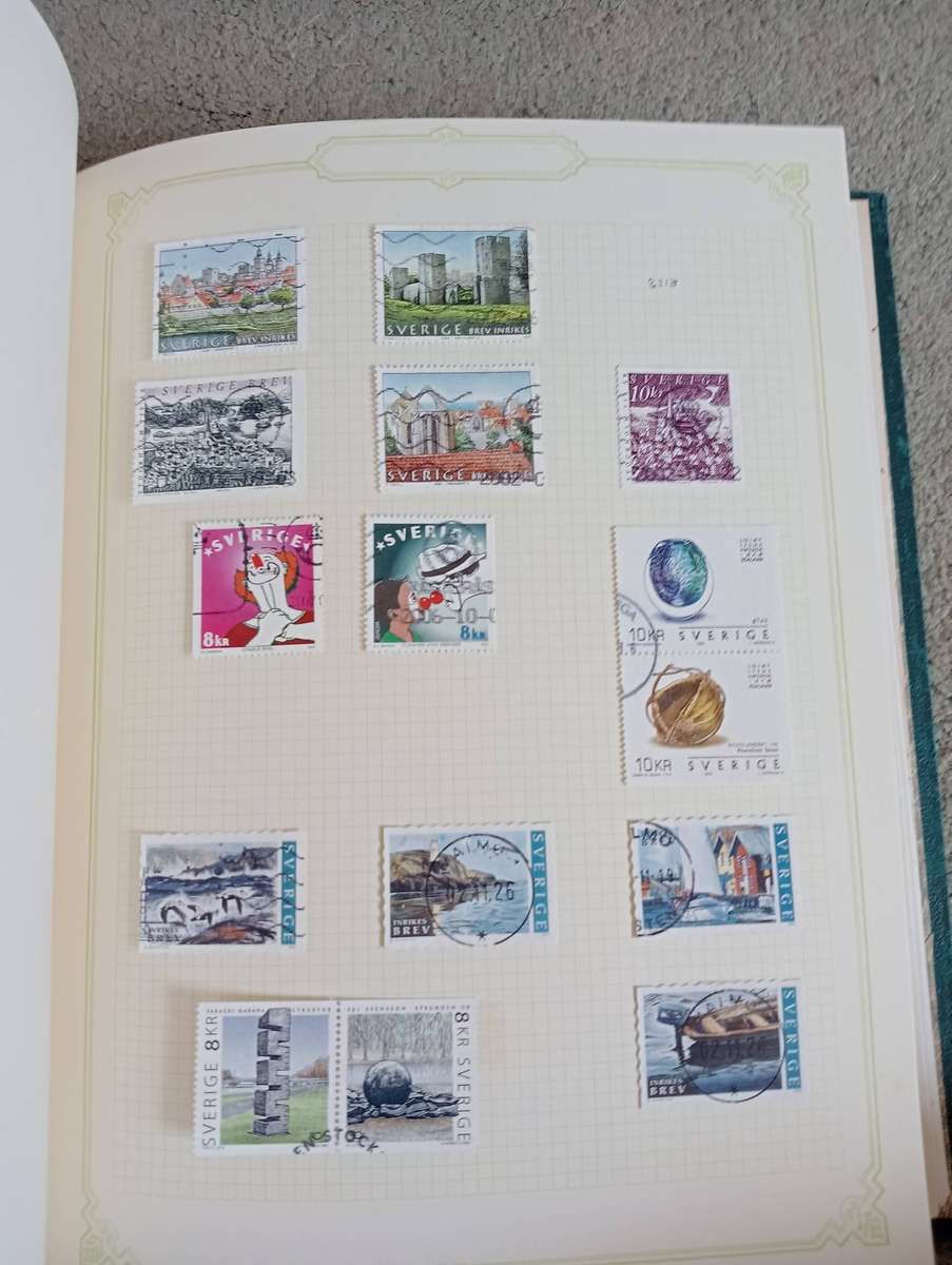 SWEDEN-scarce modern collection vfu