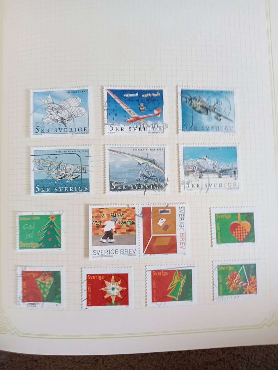 SWEDEN-scarce modern collection vfu