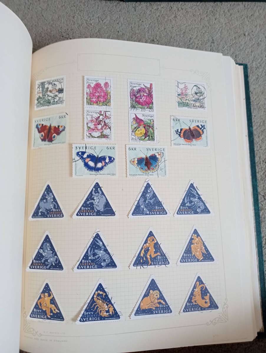 SWEDEN-scarce modern collection vfu