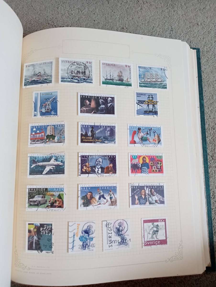 SWEDEN-scarce modern collection vfu