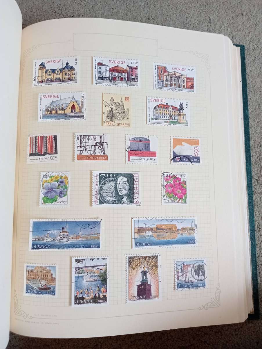 SWEDEN-scarce modern collection vfu
