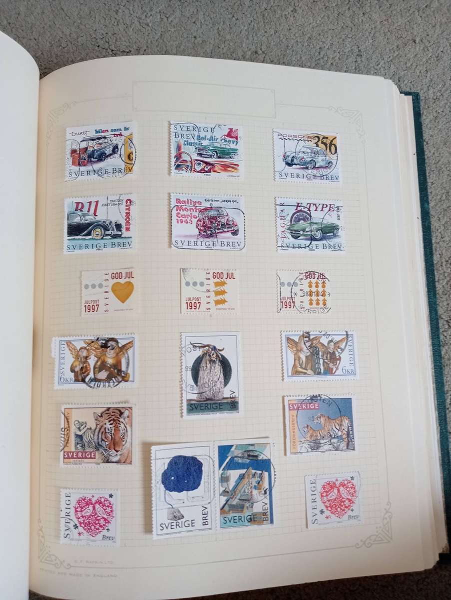 SWEDEN-scarce modern collection vfu