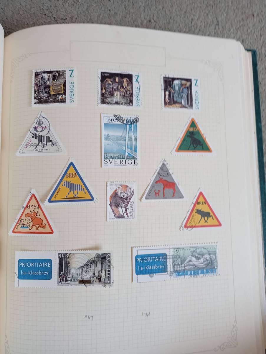 SWEDEN-scarce modern collection vfu