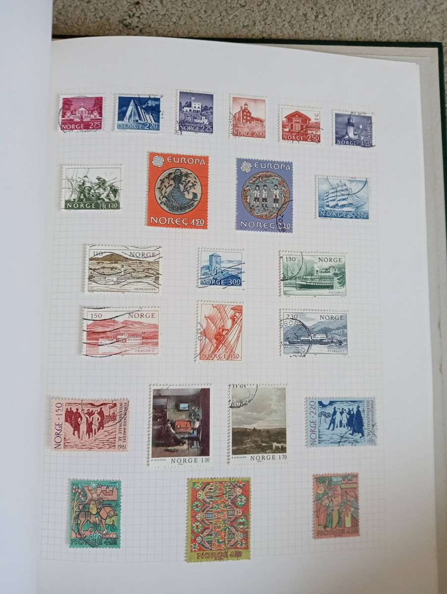 STRONG ALBUM MANY SETS -Norway,close to complete for period  MANY good items ,not all shown !!