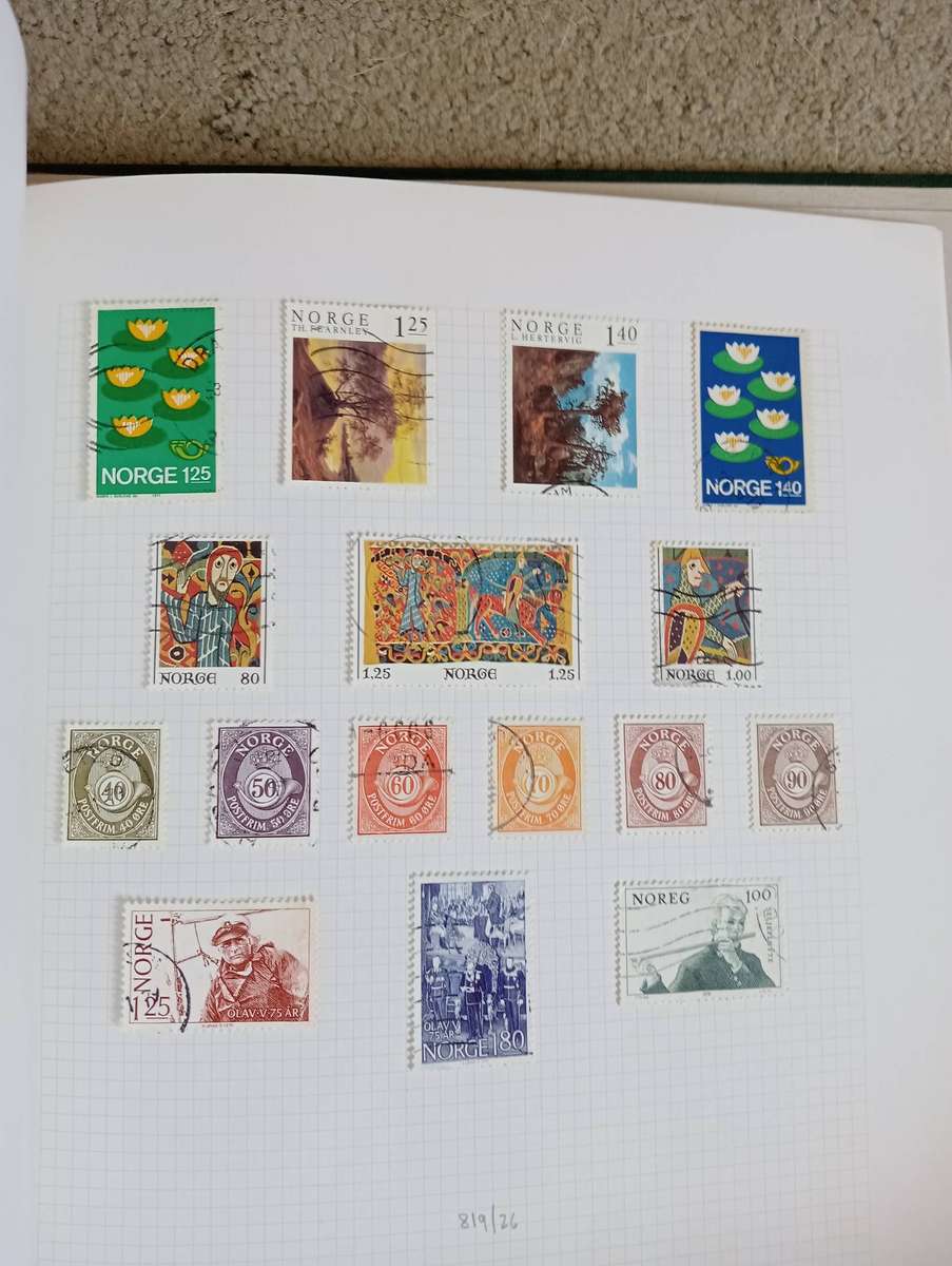 STRONG ALBUM MANY SETS -Norway,close to complete for period  MANY good items ,not all shown !!