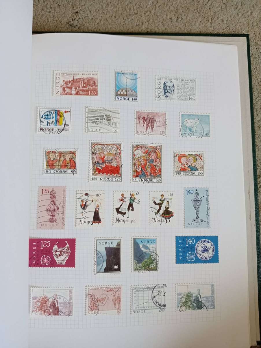 STRONG ALBUM MANY SETS -Norway,close to complete for period  MANY good items ,not all shown !!