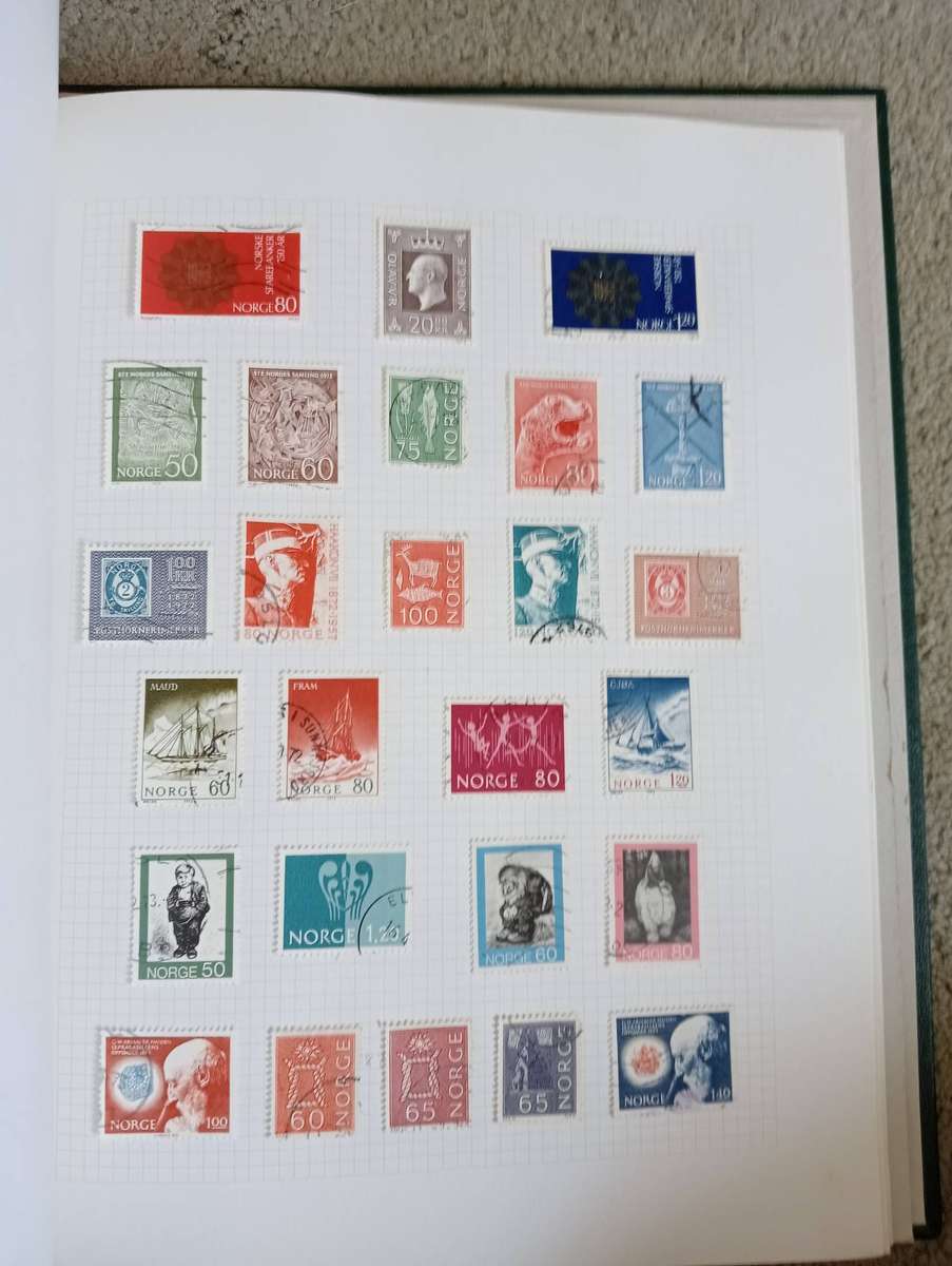 STRONG ALBUM MANY SETS -Norway,close to complete for period  MANY good items ,not all shown !!