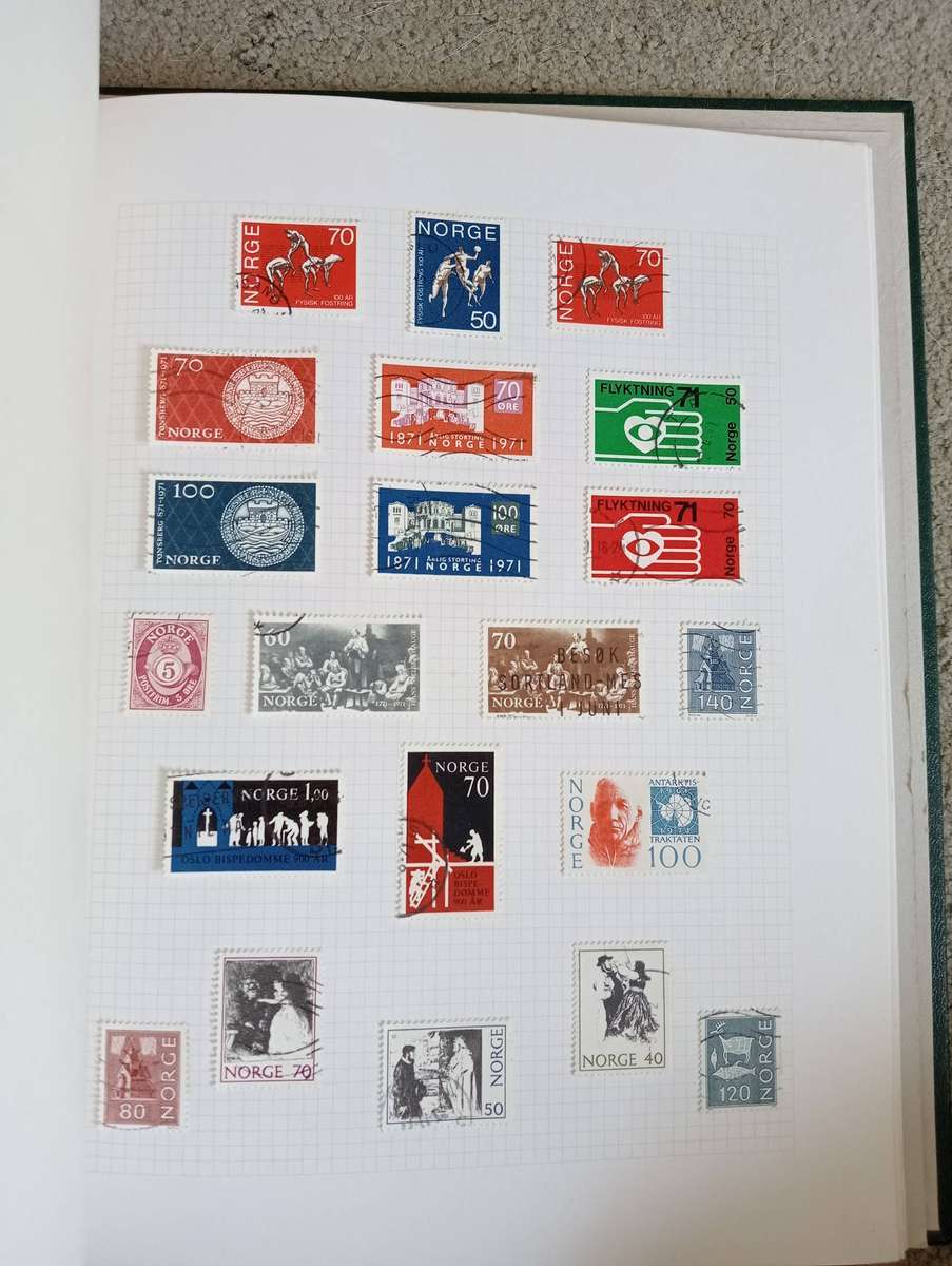 STRONG ALBUM MANY SETS -Norway,close to complete for period  MANY good items ,not all shown !!