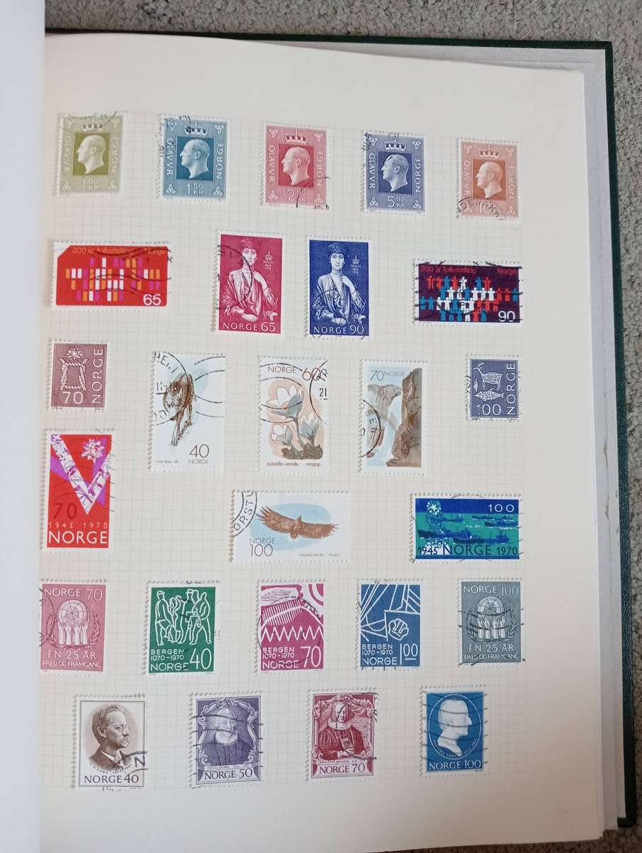 STRONG ALBUM MANY SETS -Norway,close to complete for period  MANY good items ,not all shown !!