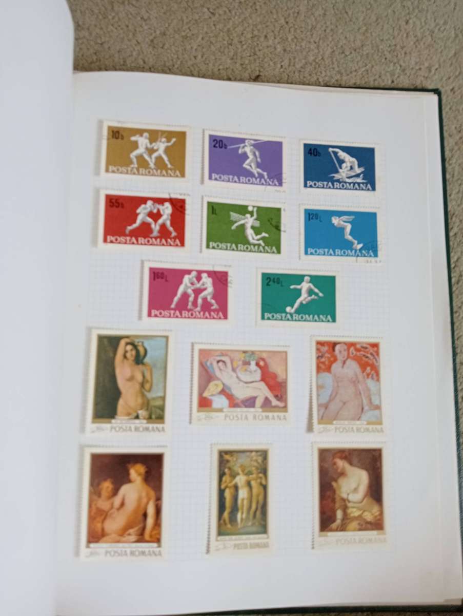 STRONG ALBUM MANY SETS -Romania  MANY good items ,not all shown !!