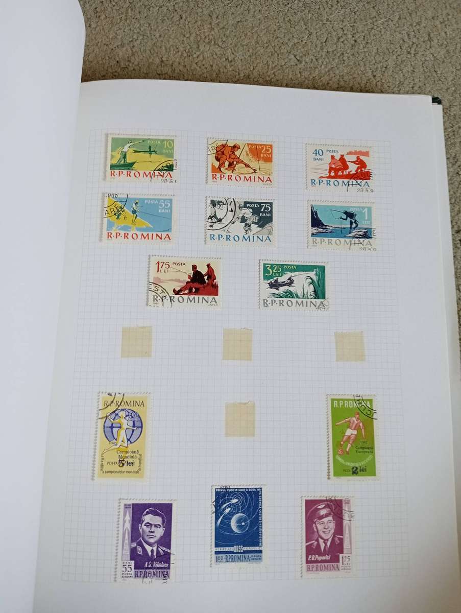 STRONG ALBUM MANY SETS -Romania  MANY good items ,not all shown !!