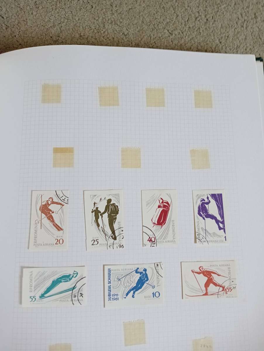 STRONG ALBUM MANY SETS -Romania  MANY good items ,not all shown !!