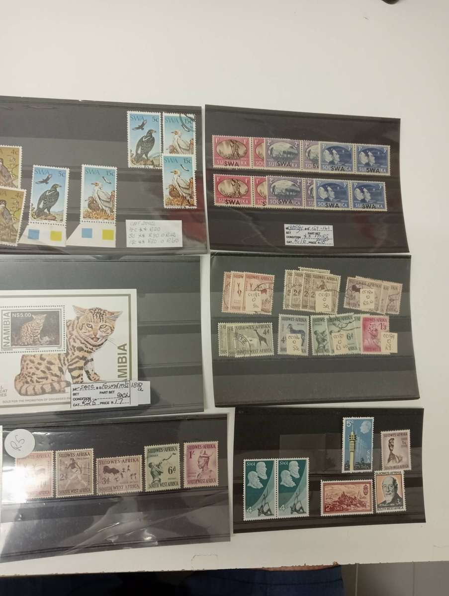 THEMATICS  MANY CARDS WITH SETS MINI SHEETS AND MUCH MORE-CARDS SOLD WITH SETS