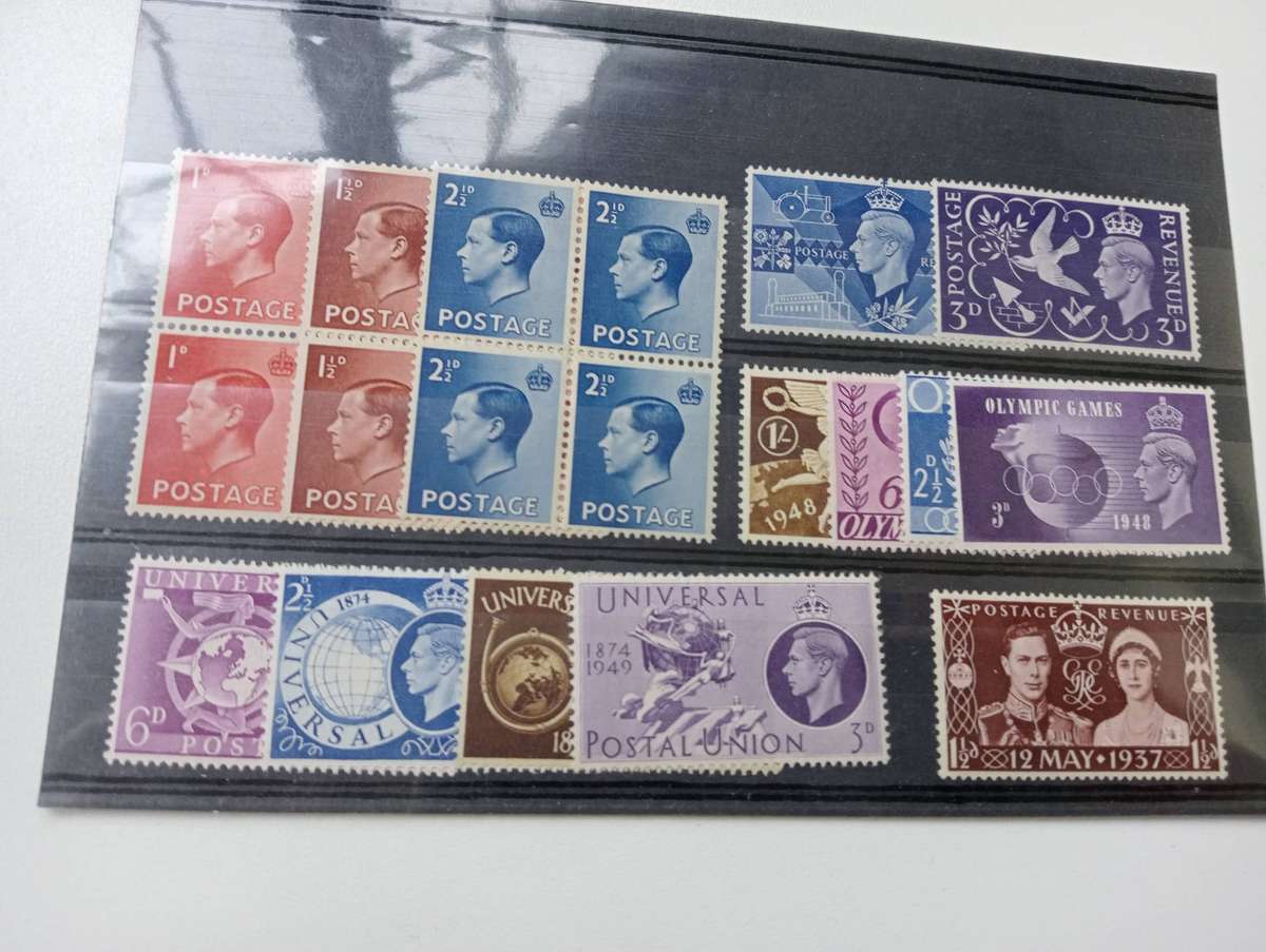 GB-USEFUL vfm sets KGVI etc