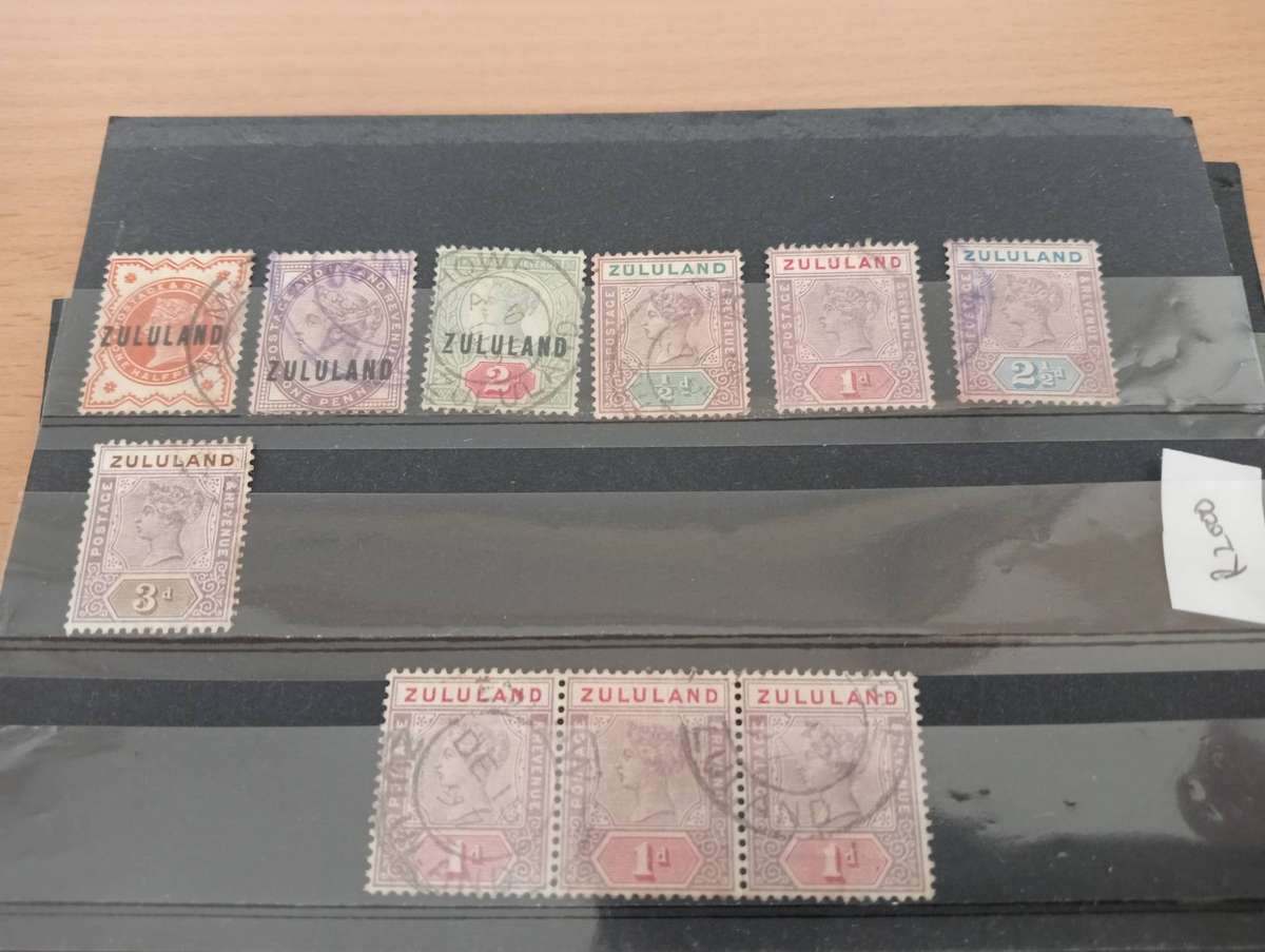 ZULULAND-LOVELY vfu lot one strip !