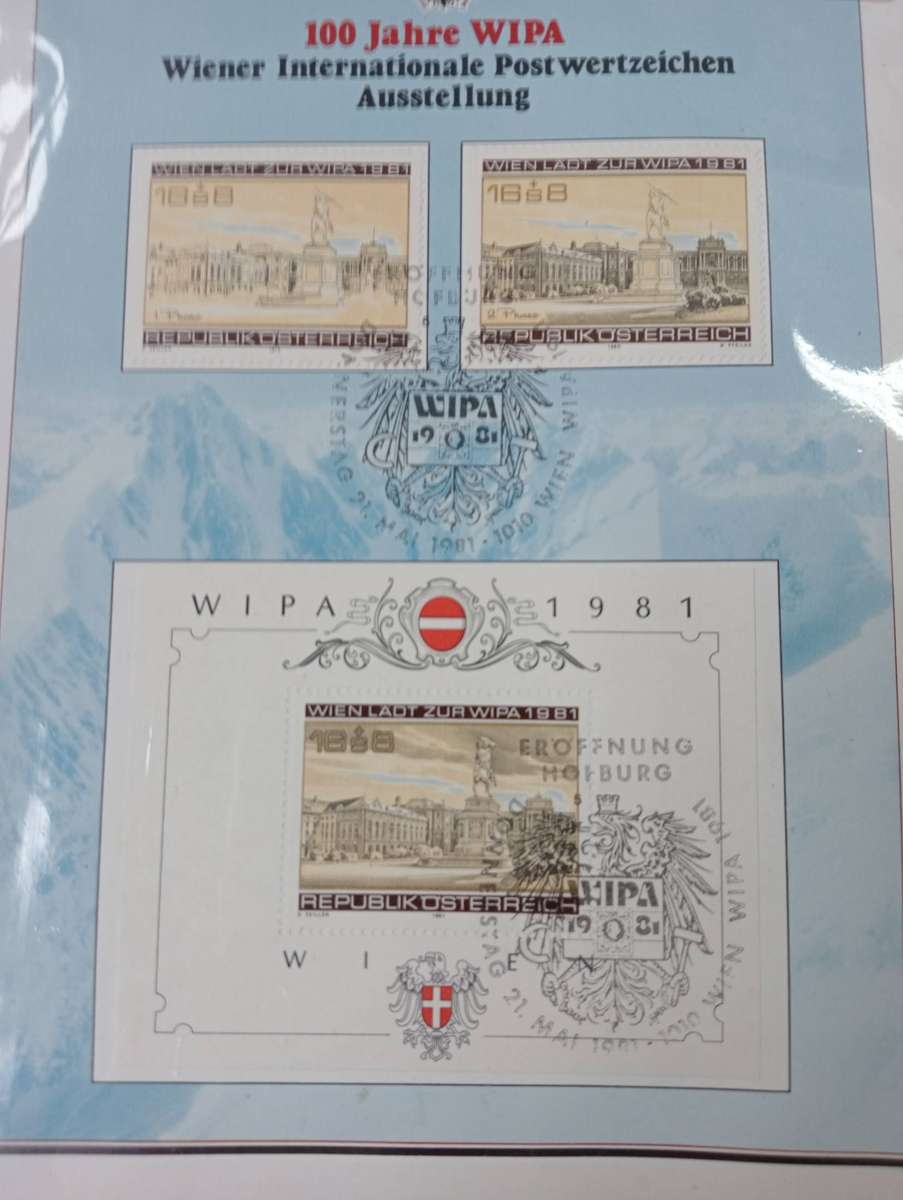 AUSTRIA-SCARCE MINI on card