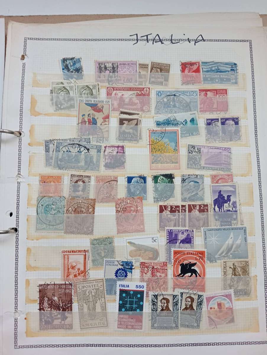 STOCK PAGES etc ITALY $$$