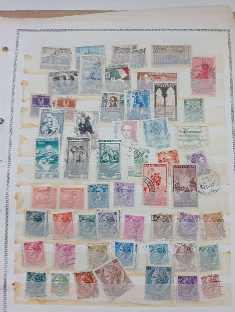 STOCK PAGES etc ITALY $$$