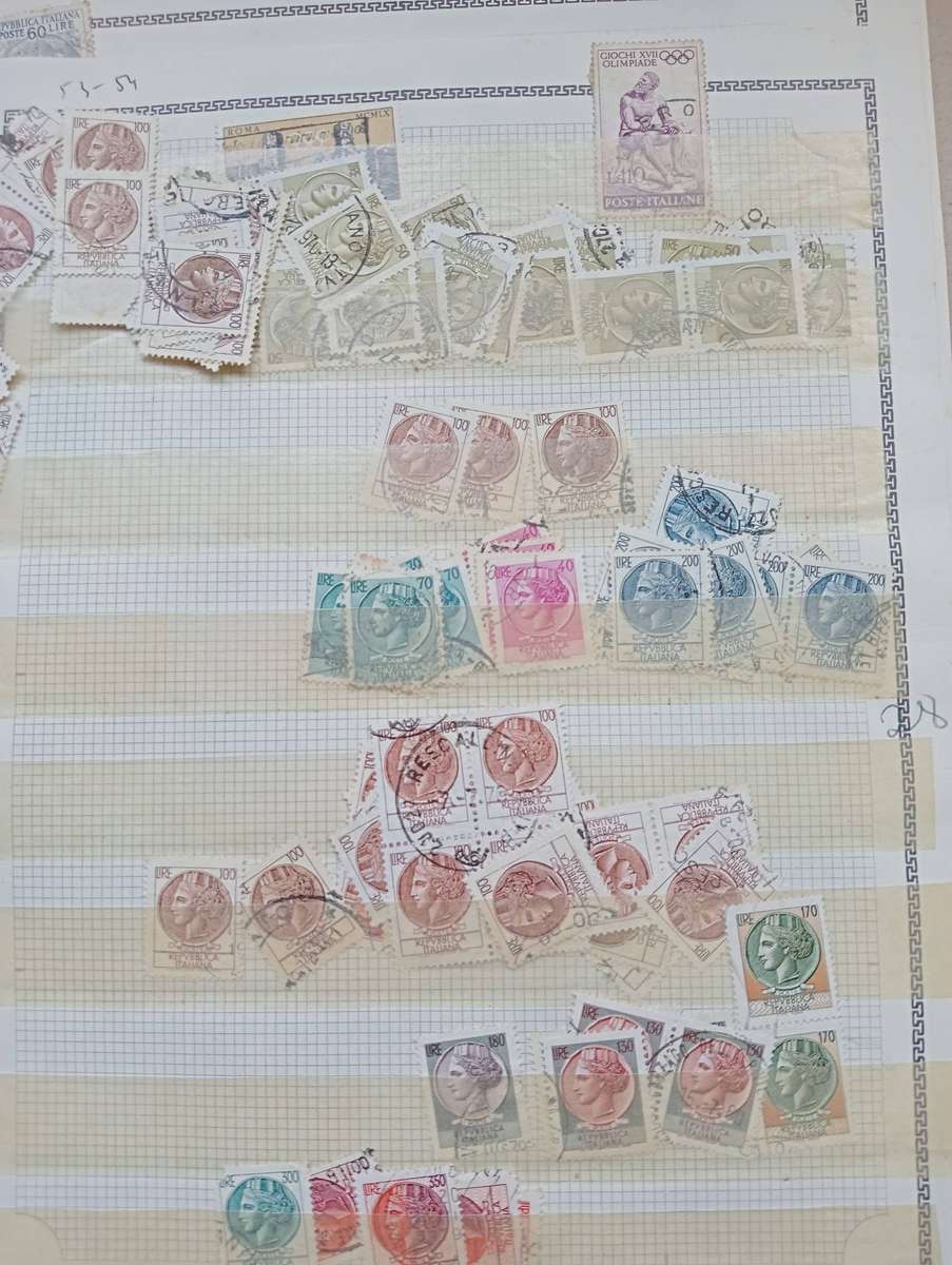 STOCK PAGES etc ITALY $$$