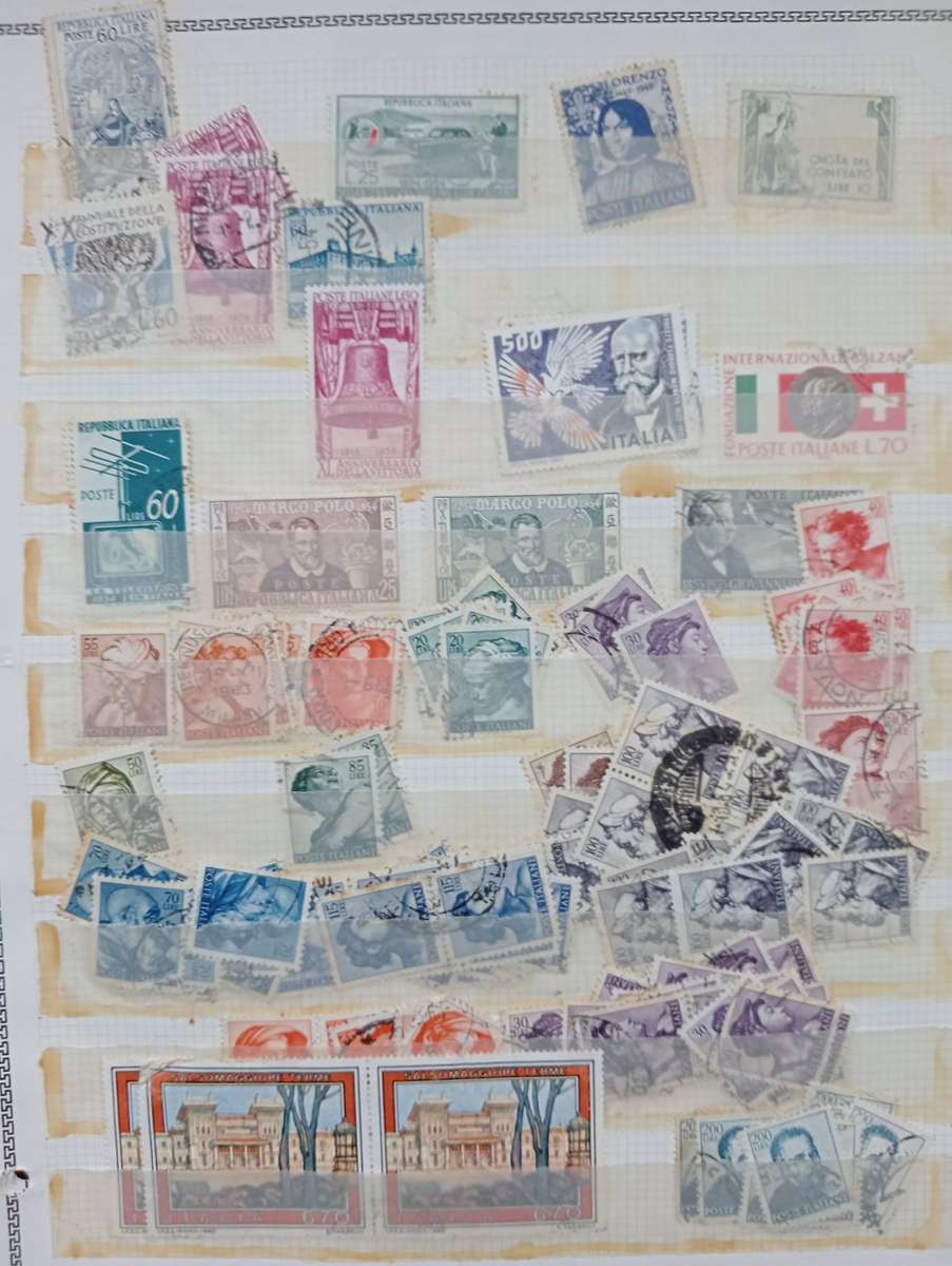 STOCK PAGES etc ITALY $$$