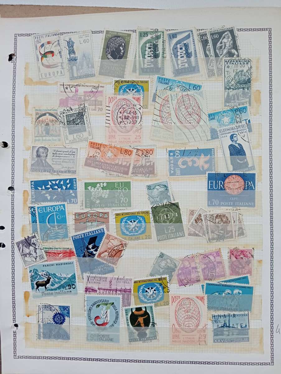 STOCK PAGES etc ITALY $$$