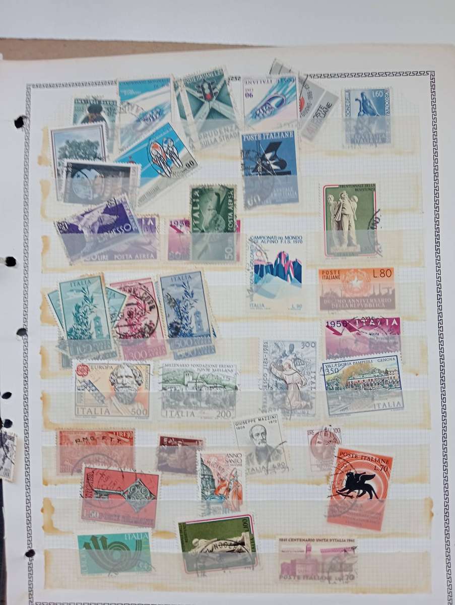 STOCK PAGES etc ITALY $$$