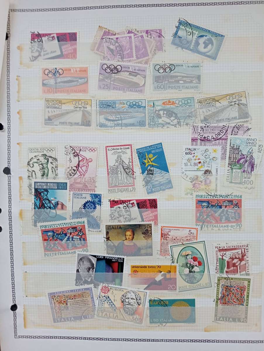 STOCK PAGES etc ITALY $$$