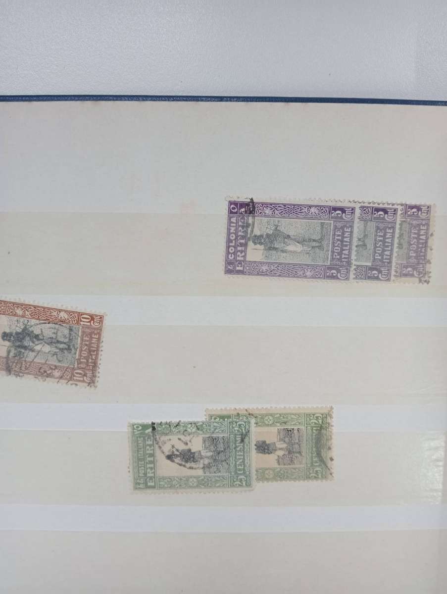 STOCK BOOK-ERITREA SCARCE LOT