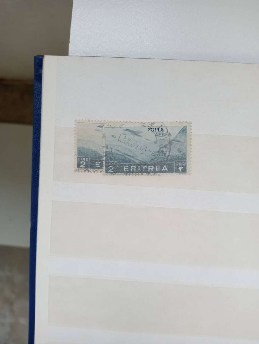 STOCK BOOK-ERITREA SCARCE LOT
