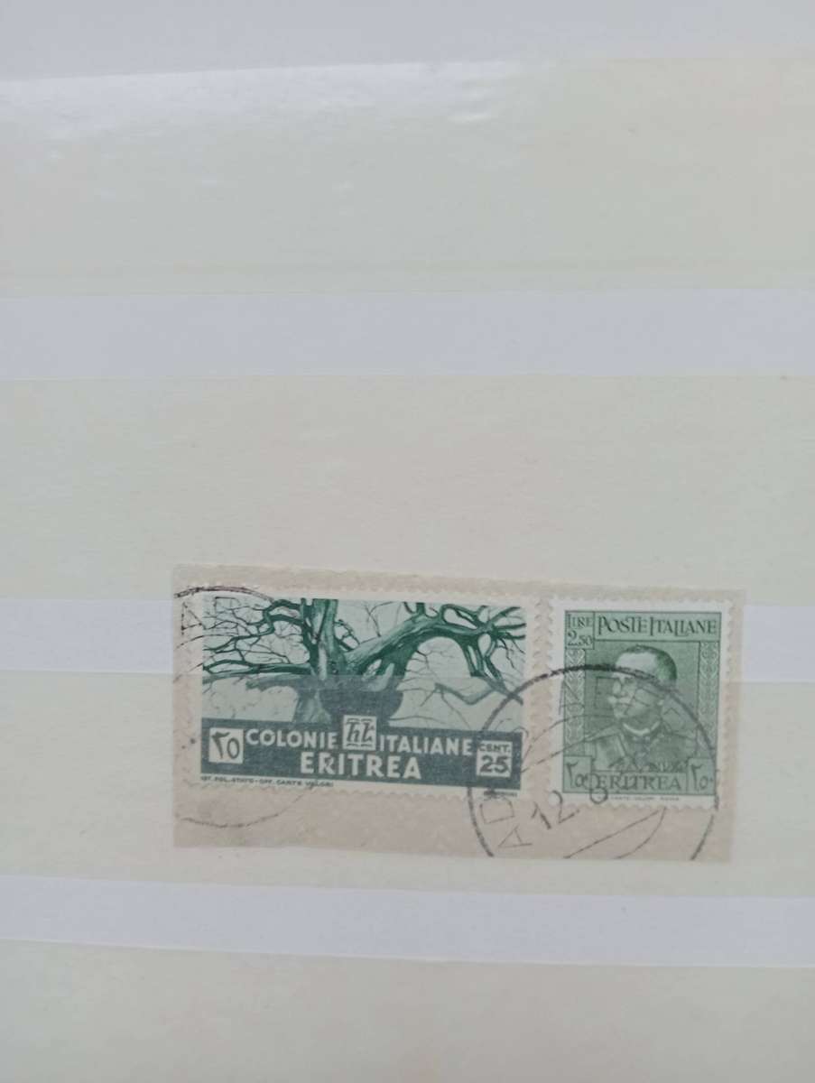 STOCK BOOK-ERITREA SCARCE LOT