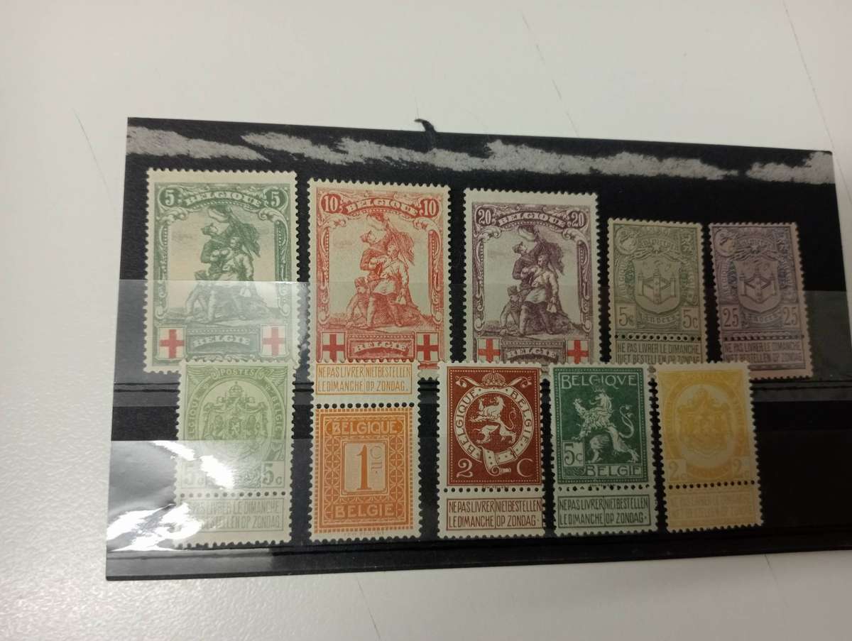 BELGIUM-  R13 000.00 VERY SCARCE COLLECTION VFM/UMM read below