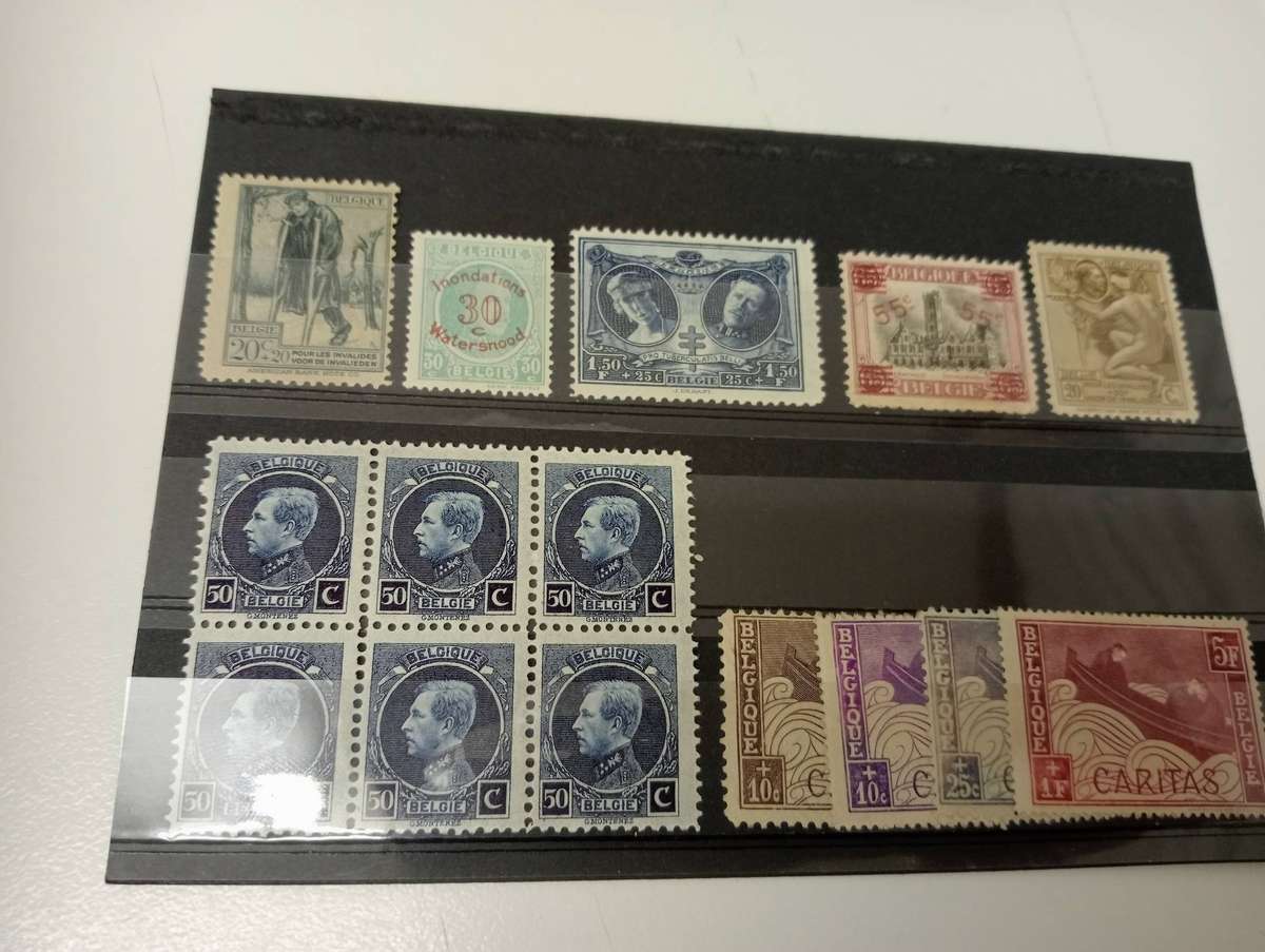 BELGIUM-  R13 000.00 VERY SCARCE COLLECTION VFM/UMM read below