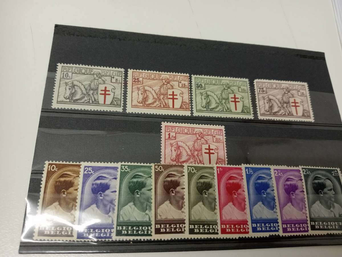 BELGIUM-  R13 000.00 VERY SCARCE COLLECTION VFM/UMM read below