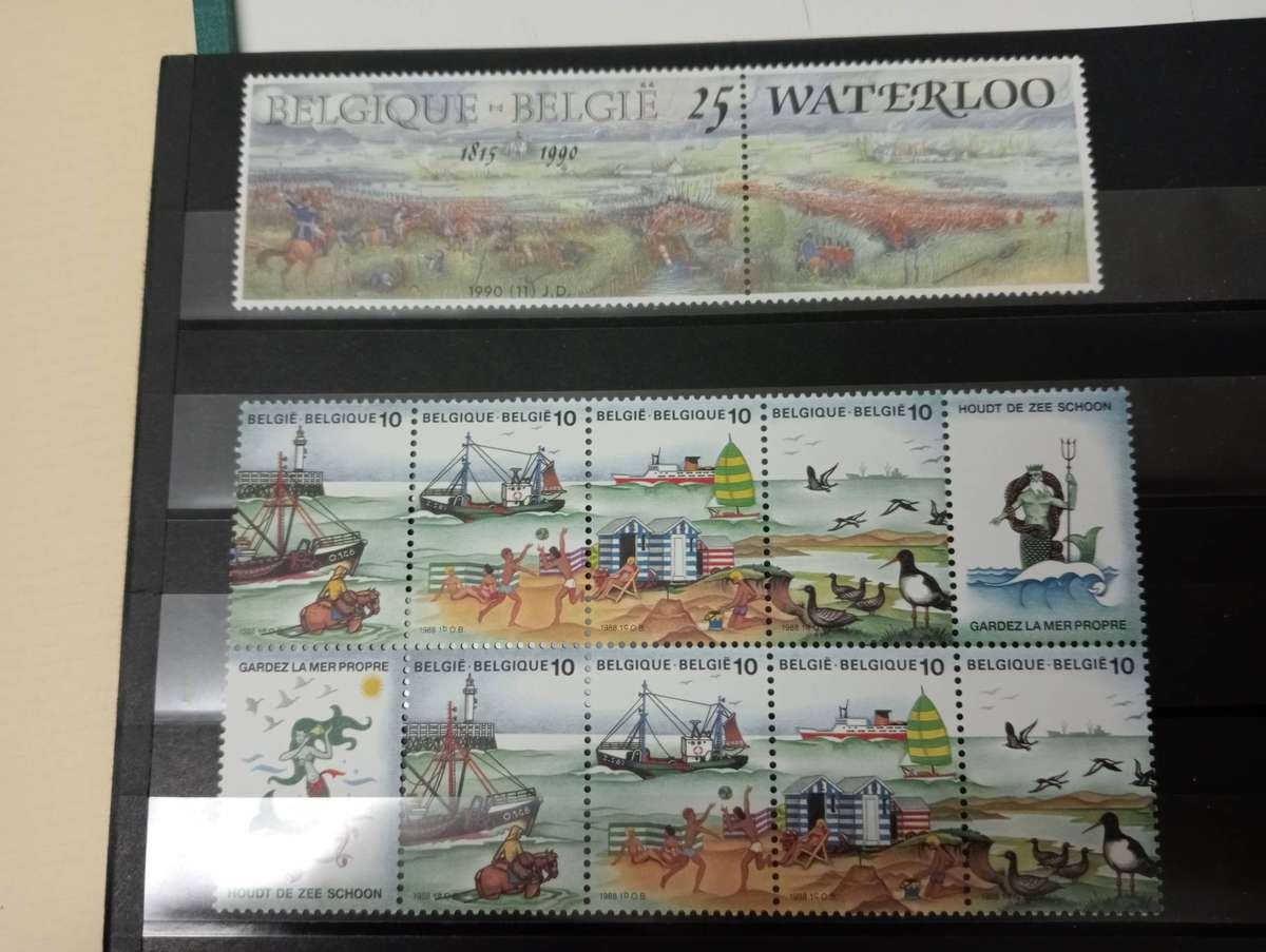 BELGIUM-  R13 000.00 VERY SCARCE COLLECTION VFM/UMM read below