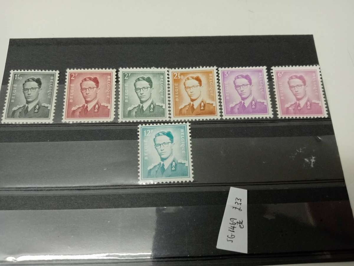 BELGIUM-  R13 000.00 VERY SCARCE COLLECTION VFM/UMM read below