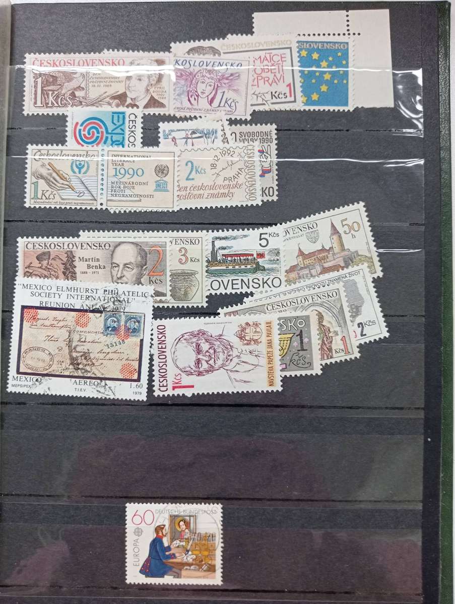 GREAT CLEAN STOCK BOOK UMM, THEMATICS and more