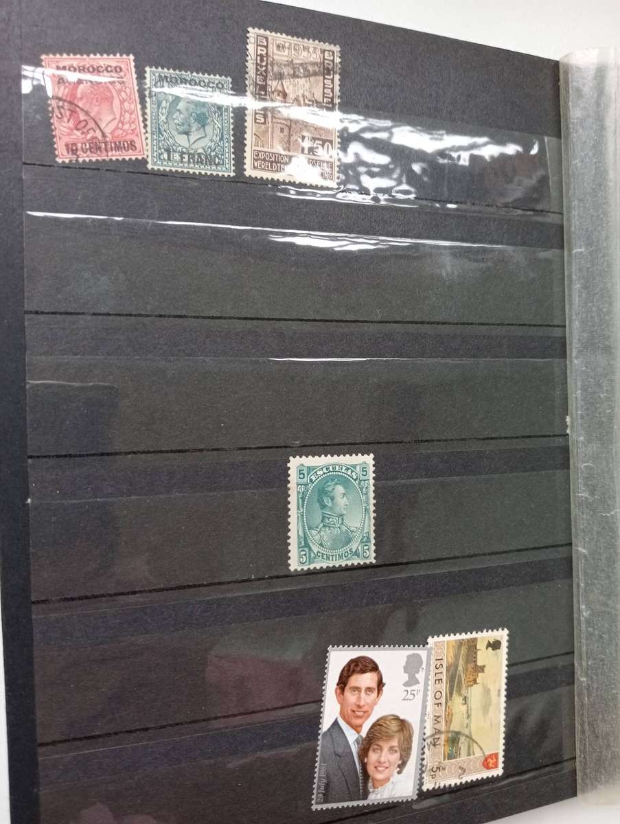 GREAT CLEAN STOCK BOOK UMM, THEMATICS and more