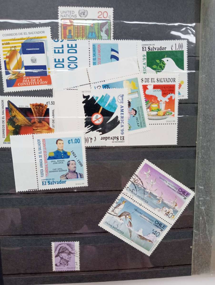 GREAT CLEAN STOCK BOOK UMM, THEMATICS and more