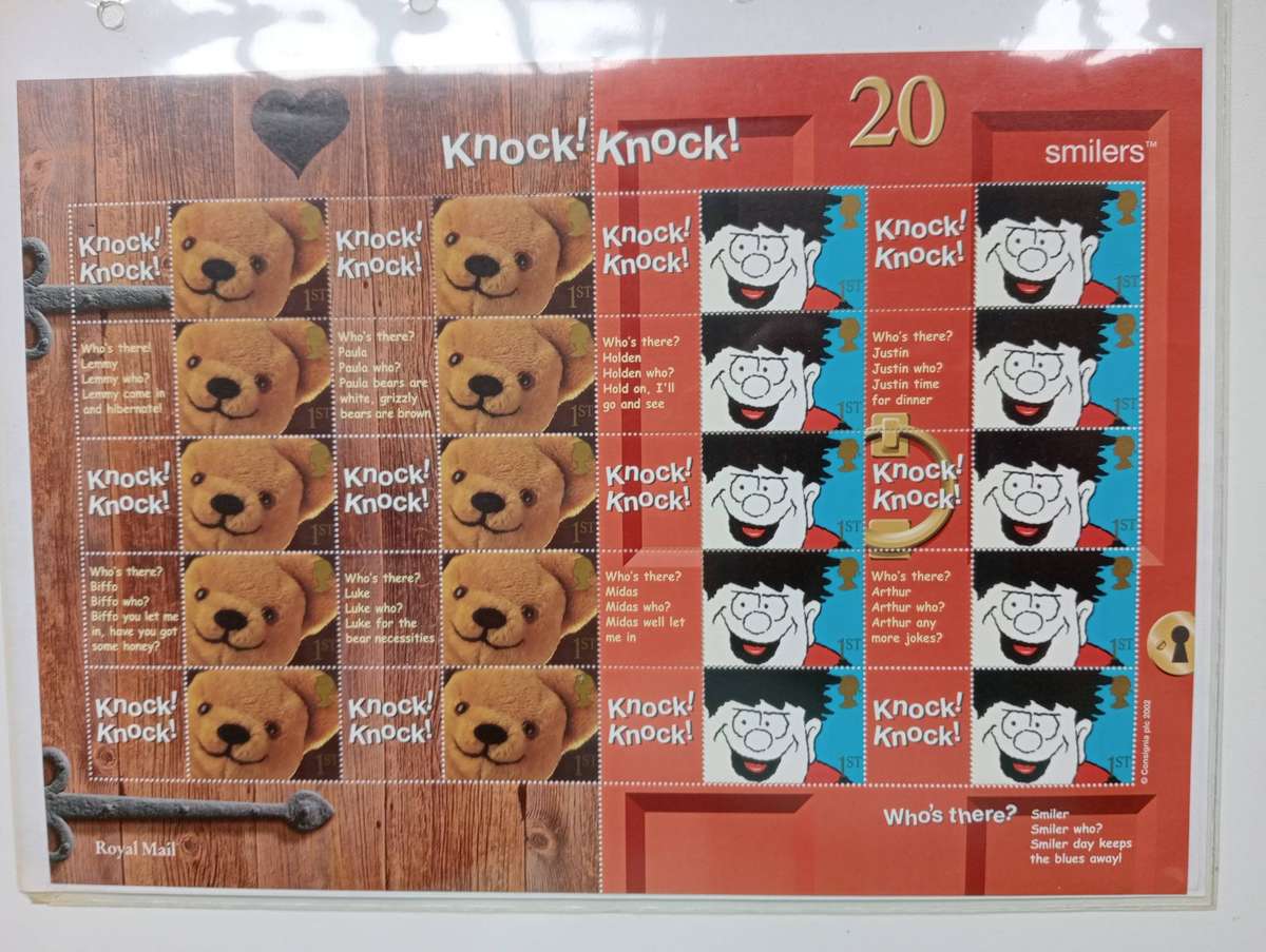 GB-SCARCE " SMILERS " FULL SHEETS UMM see them all-two of the same rest different !