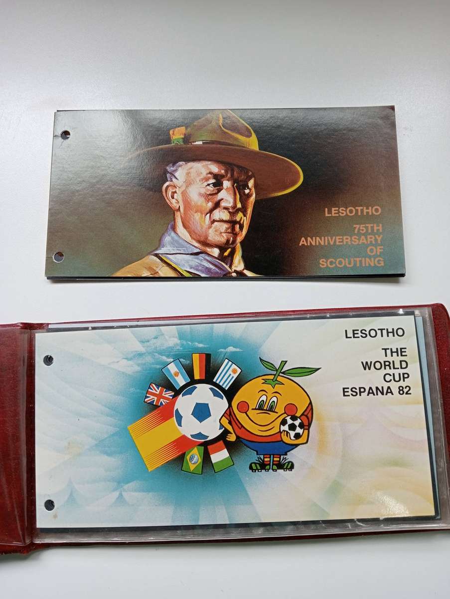 LESOTHO-NICE COLLECTION OF presentation packs complete intact.M/SHEETS included