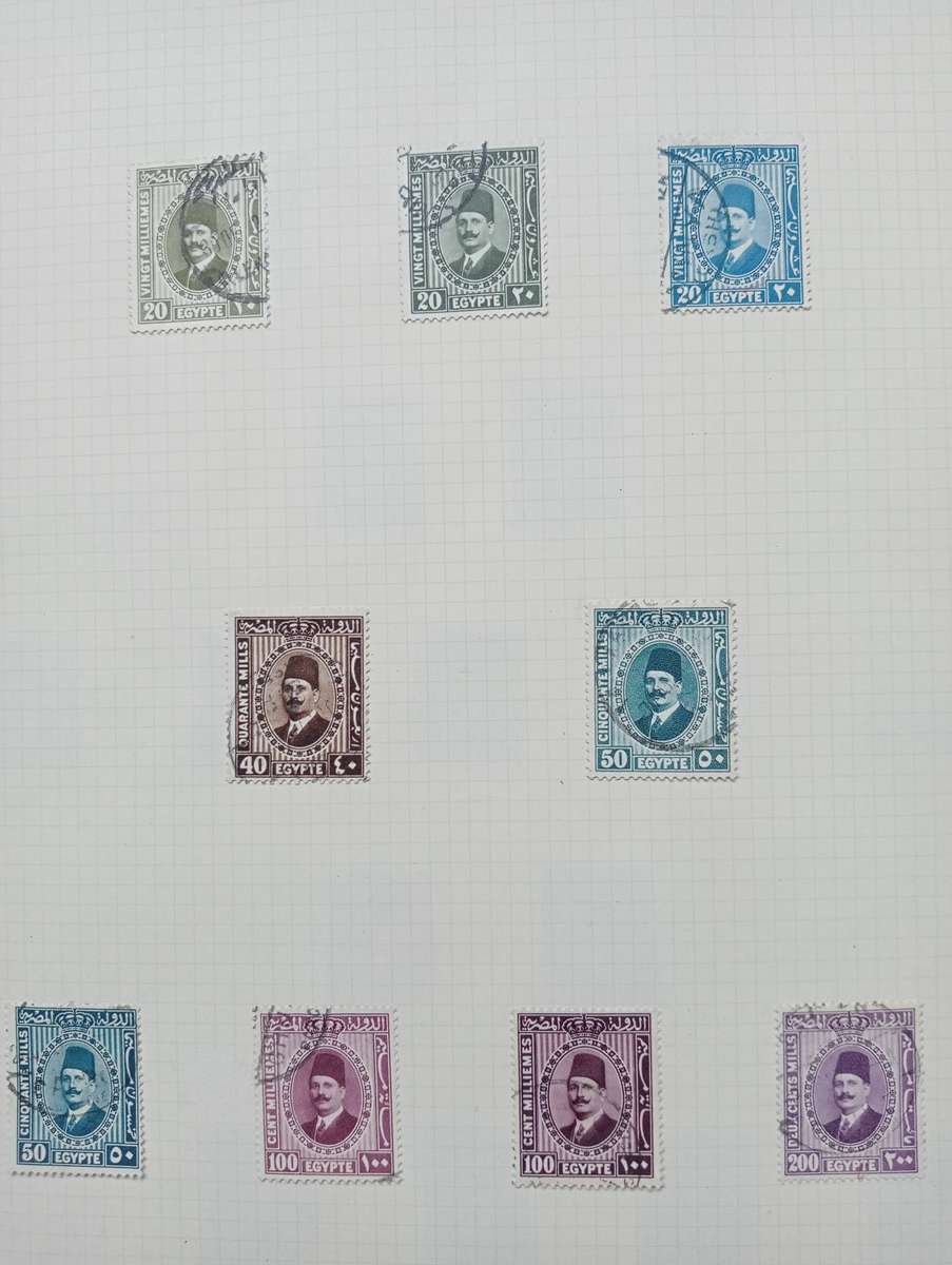EGYPT-MOSTLY COMMONWEALTH MANDATE VFU HIGH VALUE LOT !!!  AIRS etc