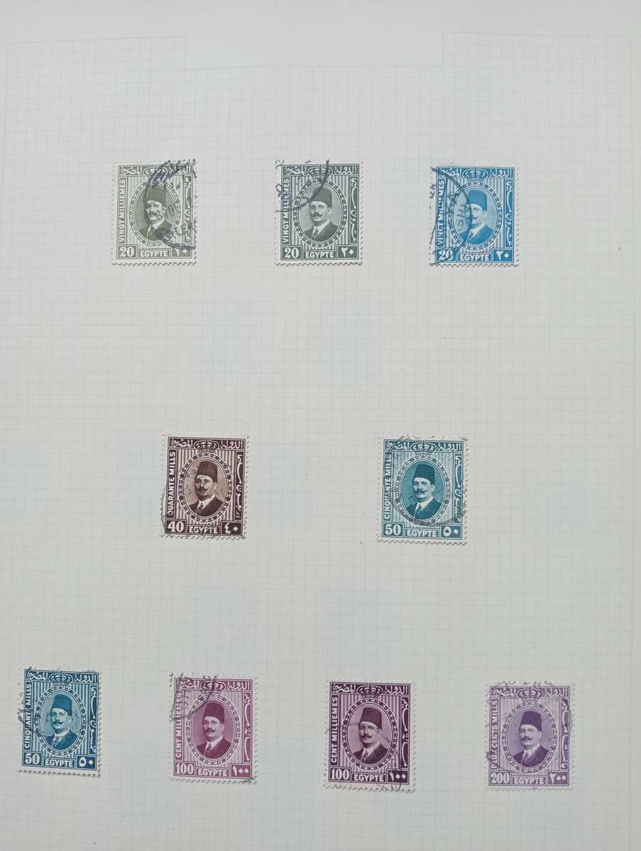 EGYPT-MOSTLY COMMONWEALTH MANDATE VFU HIGH VALUE LOT !!!  AIRS etc